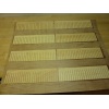 Rippenbeplankung (0.5mm Ply mit 1.5mm Balsa) verleimt / Ribbed sheeting (0.5mm ply with 1.5mm balsa) glued